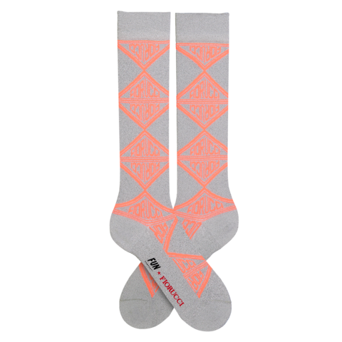 FUN X Fiorucci Womens Diamond Knee High