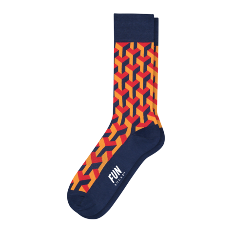 Men's Illusionist Dress Socks