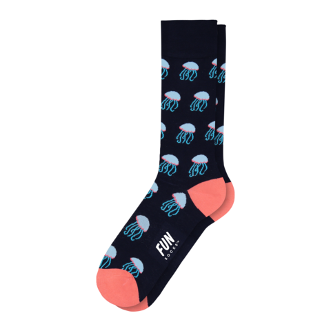 Men's Jellyfish Dress Socks