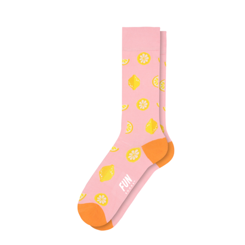 Men's Lemon Dress Socks