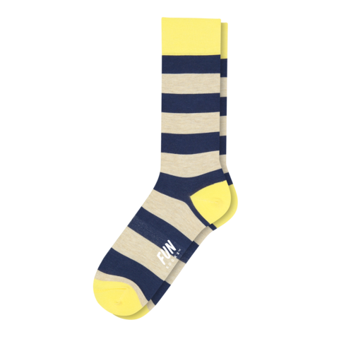 Men's Rugby Stripe Dress Socks