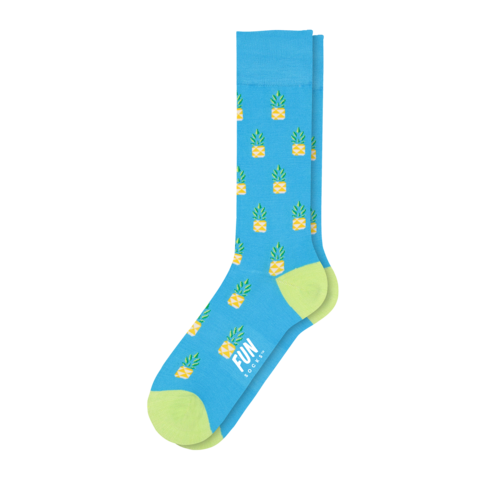 Men's Pineapple Dress Socks